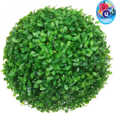 Искусственное растение шар «Самшит» зеленый D-23см Ultramarine