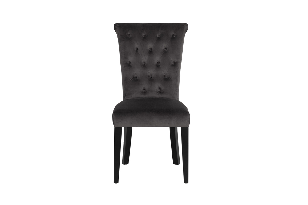 Стул Garda Decor 597 велюр серый Riv 96 98*101*88 см