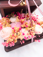 Подарочный набор в шкатулке из свеч "Вдохновение"