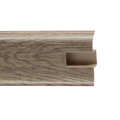 Пластиковый плинтус Royce 58 мм (2200x58x20) 856 Дуб Элит