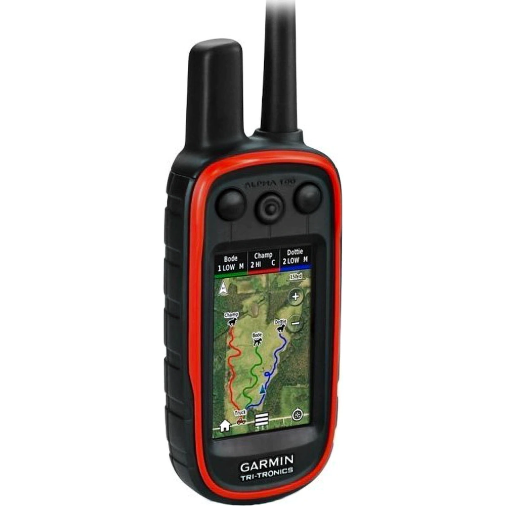 GARMIN Alpha 100 GPS-навигатор с ошейником TT15 для охоты и отслеживания охотничьих собак 010-01041-F2