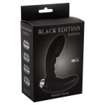 Чёрный стимулятор простаты 12см с вибрацией Lola Games Wonder Touch Black 4220-01Lola