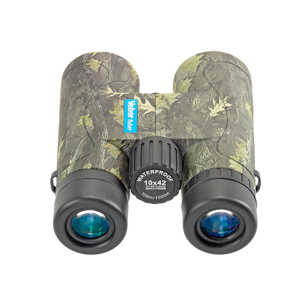 Бинокль Veber Fisher 10x42, камуфляжный