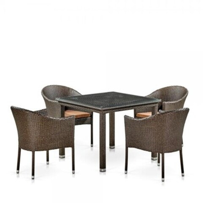 Комплект садовой мебели T257A/Y350A-W53 4PCS Brown