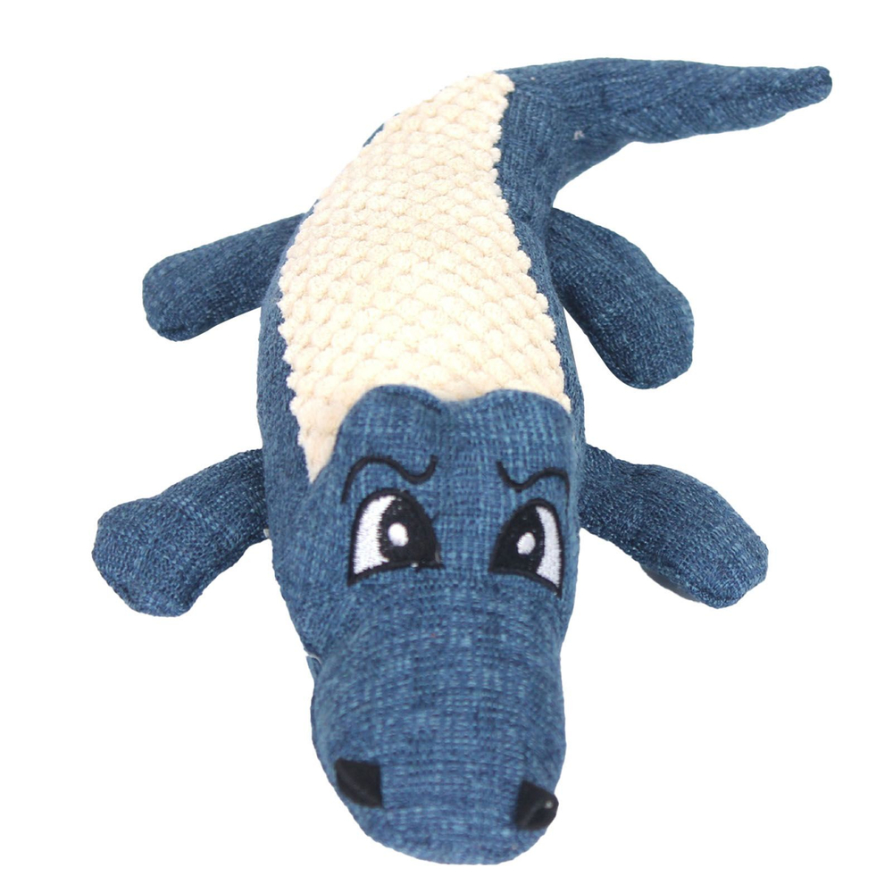 Nunbell игрушка-пищалка для собак Крокодил