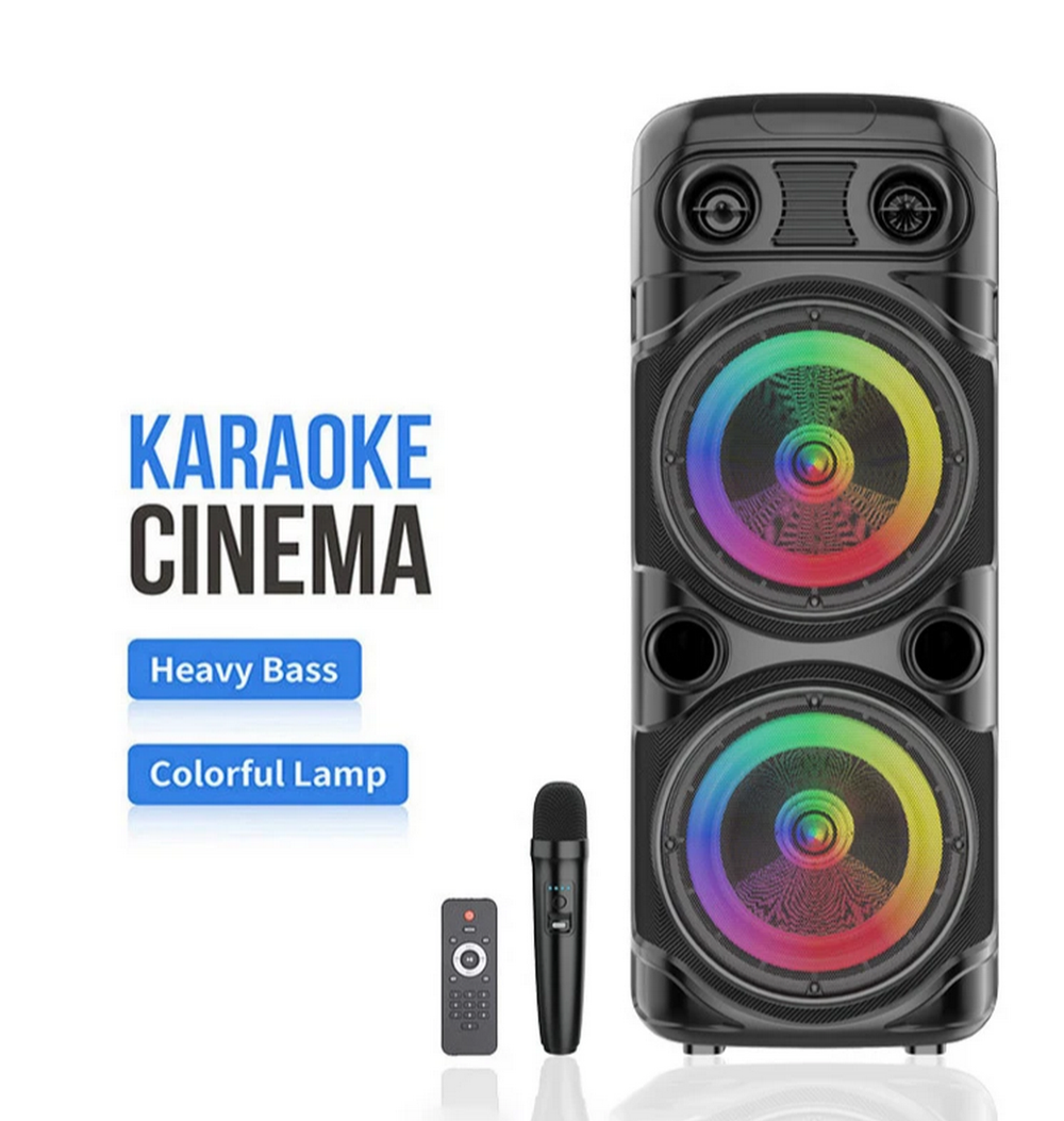 Напольная колонка Sing-e ZQS-8210S (8"40W/4.5A/микрофон)