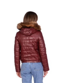 Куртка женская из натуральной кожи