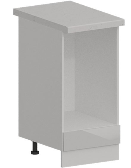 Кухня Модуль ШНД 450 Белый / Белый Глянец