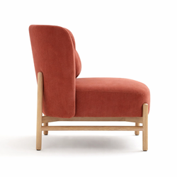 Дизайнерское кресло SIMON нубук