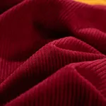 Рубашка YMKASHIX Velvet Button Det Бордовый-Горчичная