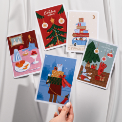 Открытка Farforite «Это на Новый год» в подарочном конверте