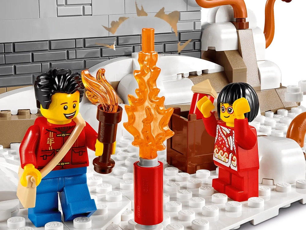 Конструктор LEGO 80106 История Ниана