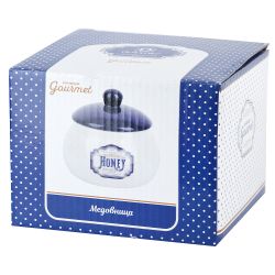 Медовница " " 13,5х13,5х11,5см v=500мл (подарочная упаковка)