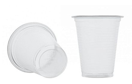 Стаканы пластиковые 100 мл 1,31 г ПЭТ прозрачные (100/4000 шт)