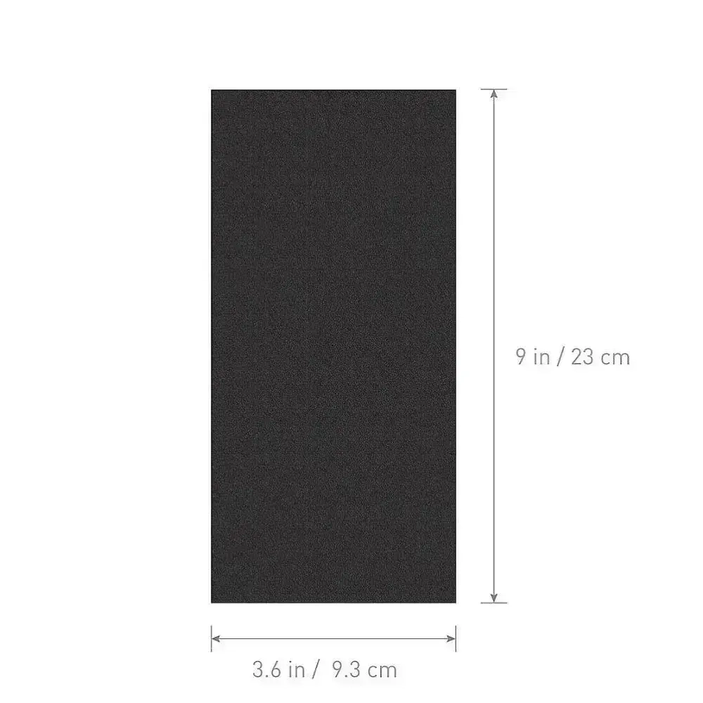 Шлифовальные, полировальные листы, наждачная бумага набор, 4,5х9,3, средняя зернистость, для черновой обработки