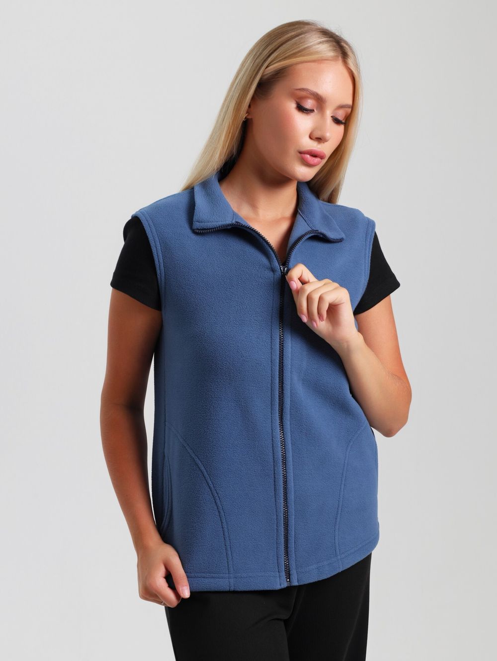 Толстовка (жилетка) Орбита Виотекс ИНДИГО