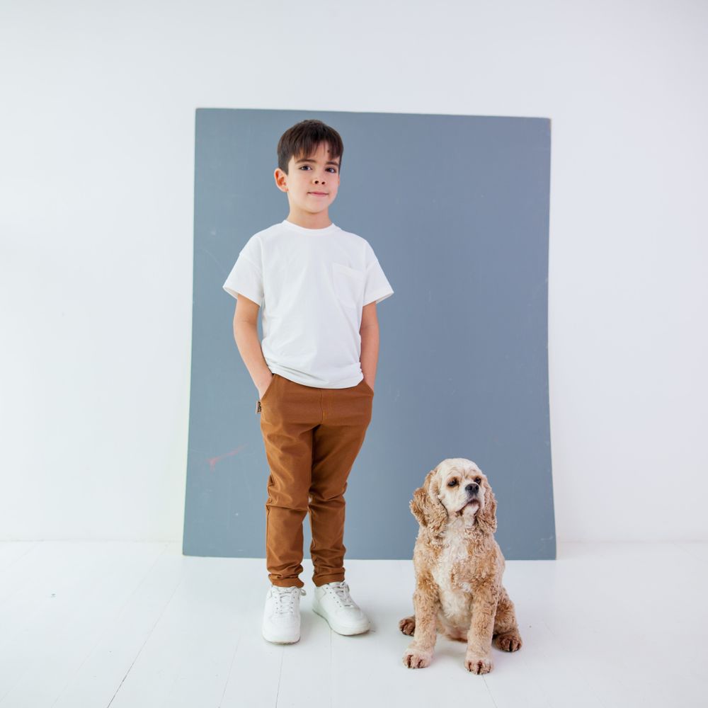 Футболка базовая "Молоко" подростковая