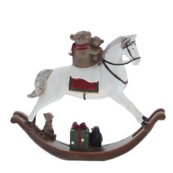 GAEM Фигурка декоративная "Лошадка-качалка", L13,5 W2,5 H11,5 см