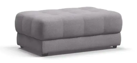 Пуф Босс XL 100 Шенилл (Соро Серый) (снят с производства)