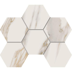 Estima Miramare White Hexagon 25x28.5