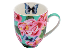 Кружка с подставкой 400мл Камелии