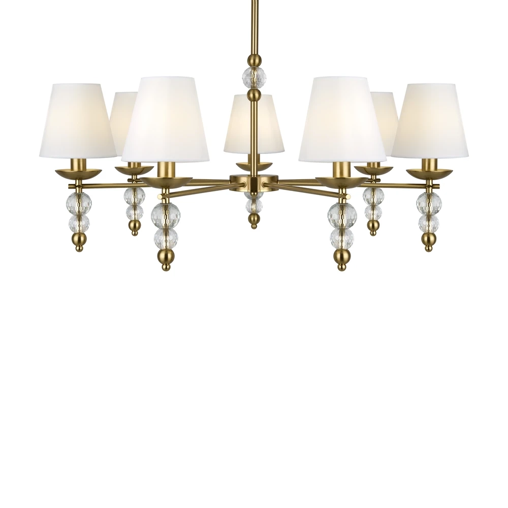 Люстра на штанге Freya SIDE FR1009CL-07BS