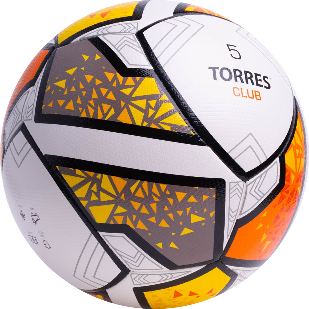 Мяч футбольный TORRES Club F323965, размер 5