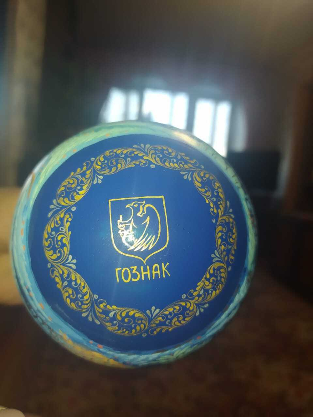 Шар новогодний с логотипом или по индивидуальному сюжету (ручная роспись)