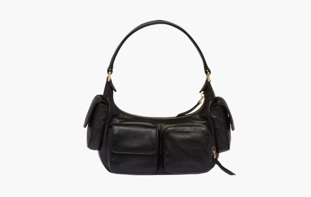Сумка Miu Miu Leather Pocket Bag "Black"