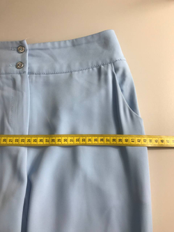 Брюки красивого голубого оттенка, визуально 44 размер