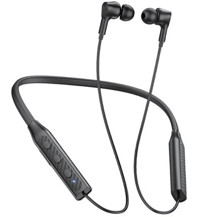 Bluetooth - гарнитура Borofone BE59, вакуумные, BT5.3, 200mAh Black