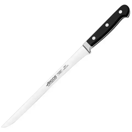 Нож для окорока «Классика» сталь нерж.,полиоксиметилен ,L=36,5/25,B=17см черный,металлич