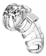 Прозрачный мужской пояс верности Model 02 Chastity (Цвет: прозрачный)