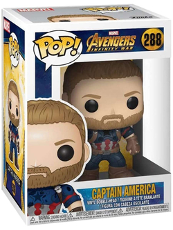 Фигурка Funko POP! Bobble Marvel Avengers Infinity War Captain America (288) 26466