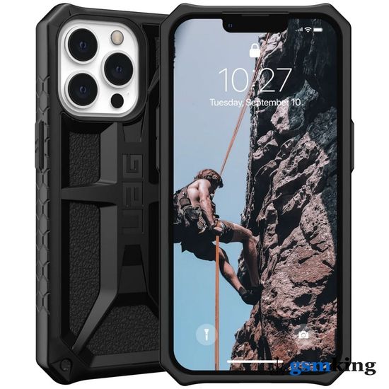 UAG Monarch Kevlar® Series Case for Apple iPhone 13 Pro Kevlar Black (Чёрный)113151113940