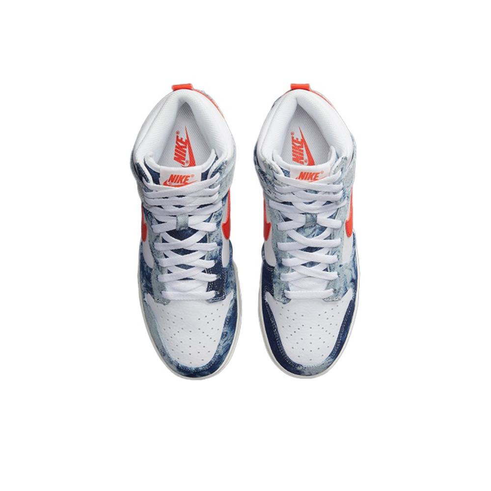 Женские кроссовки Nike Dunk High 'Washed Denim' DV2181-900