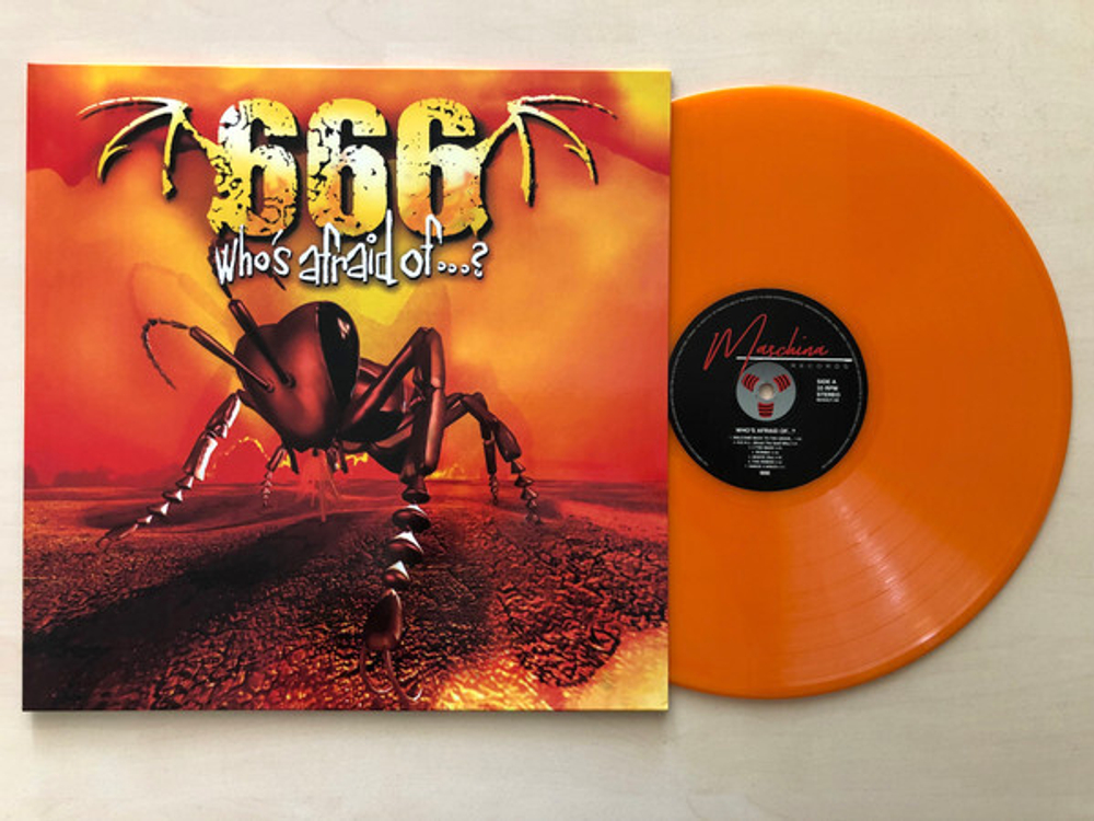 LP: 666 — «Who's Afraid Of...?» (2000/2021) [Orange Vinyl]