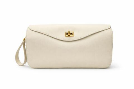 ITALY K сумка заклепка - молочный