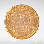 France, 20 Centimes 1994 - Marianne, VF
