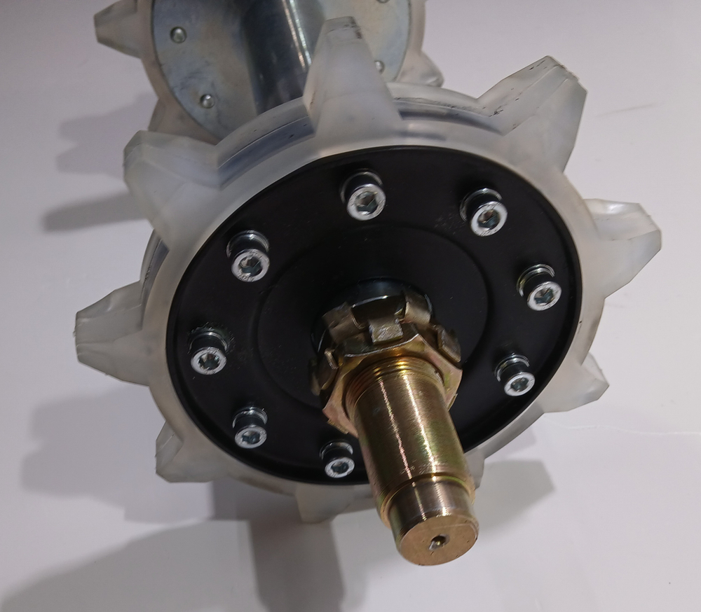 Вал ведущий (гусеничный блок) в сборе снегоход MotoLand SnowFox 200