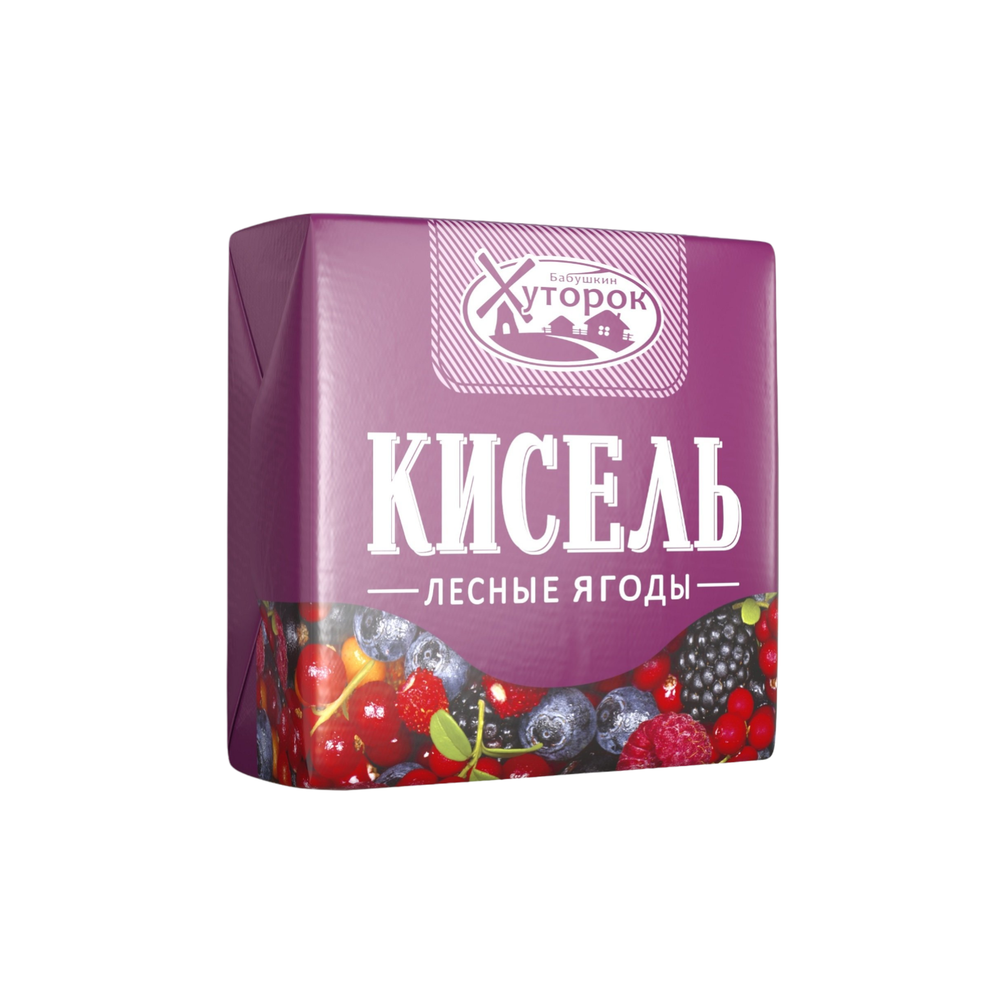 Кисель БАБУШКИН ХУТОРОК лесные ягоды 180г