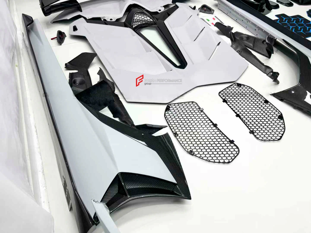 Карбоновый обвес переделка в LP770 SVJ для LAMBORGHINI AVENTADOR LP700 / LP720 / LP750 Ламборгини