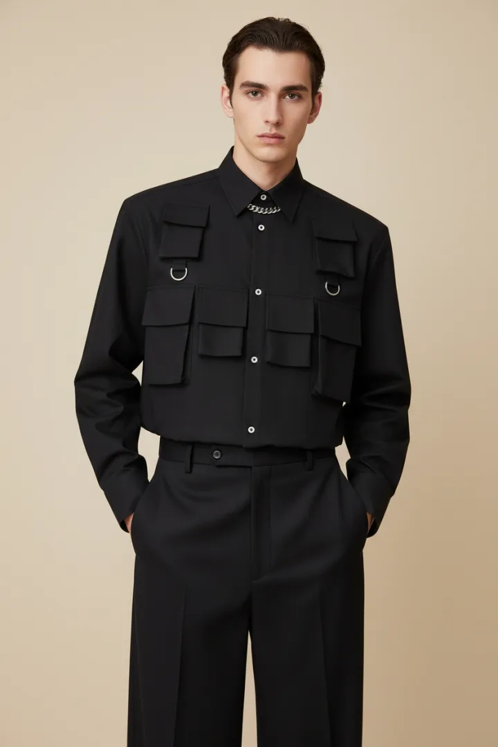 Рубашка с карманами «VASSER»