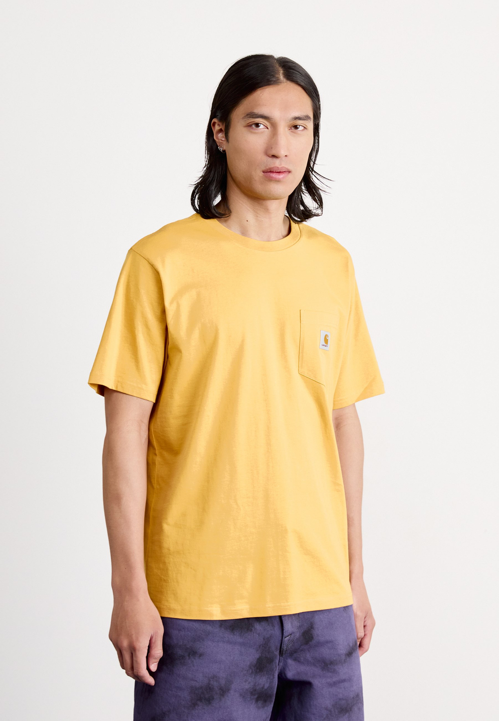 Carhartt WIP Базовая футболка - зимняя специя/горчица