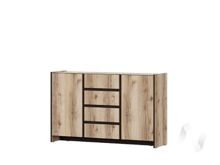 Комод 2 створки Серия 3 МС Прага