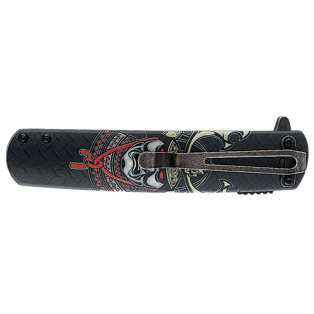 Нож Ganzo G626-BS черный самурай 440A 54-57HRC