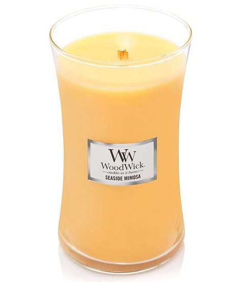 Прибрежная мимоза, ароматическая свеча, WoodWick