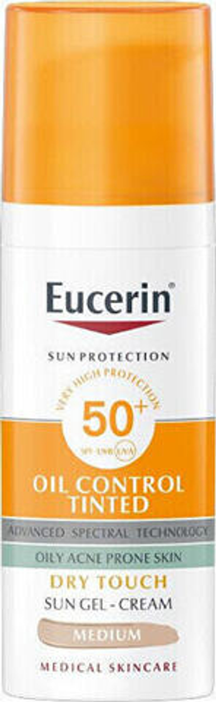 BB Cream Eucerin Protective Tinting and Mattifying Face Gel Cream SPF 50+ Light Tone 50 ml