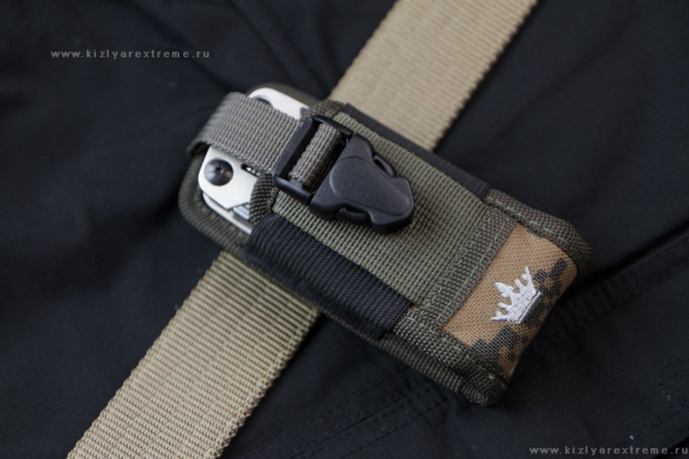 Подсумок MOLLE AMP3 Black для малых складных ножей