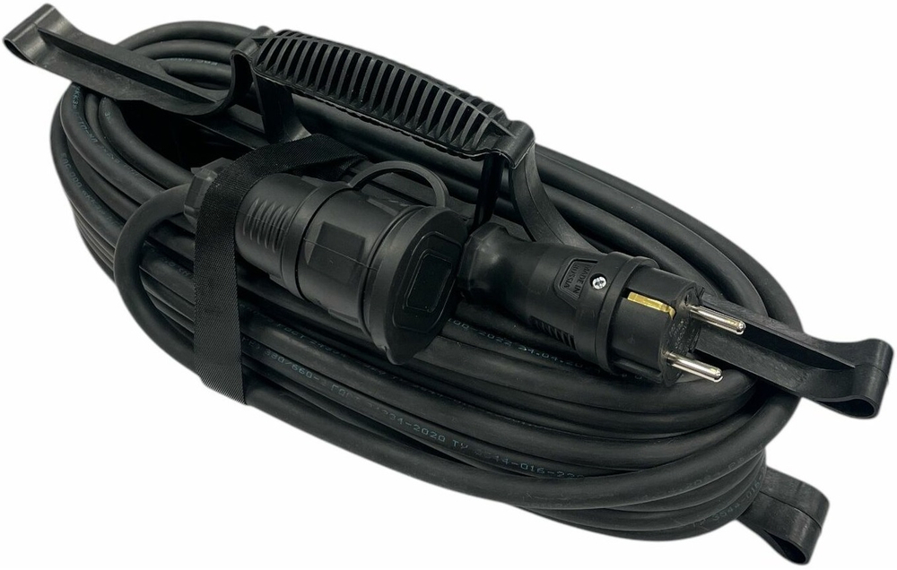 Удлинитель силовой iTOK i-CONNECT-COLOR-SUR-PVS-215-1-44-15-BLACK